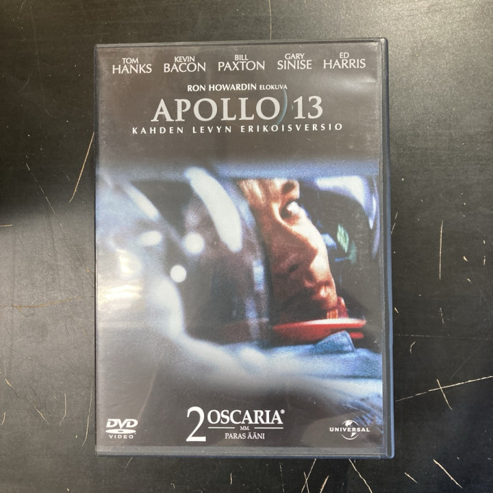 Apollo 13 (erikoisversio) 2DVD (VG+/M-) -draama-
